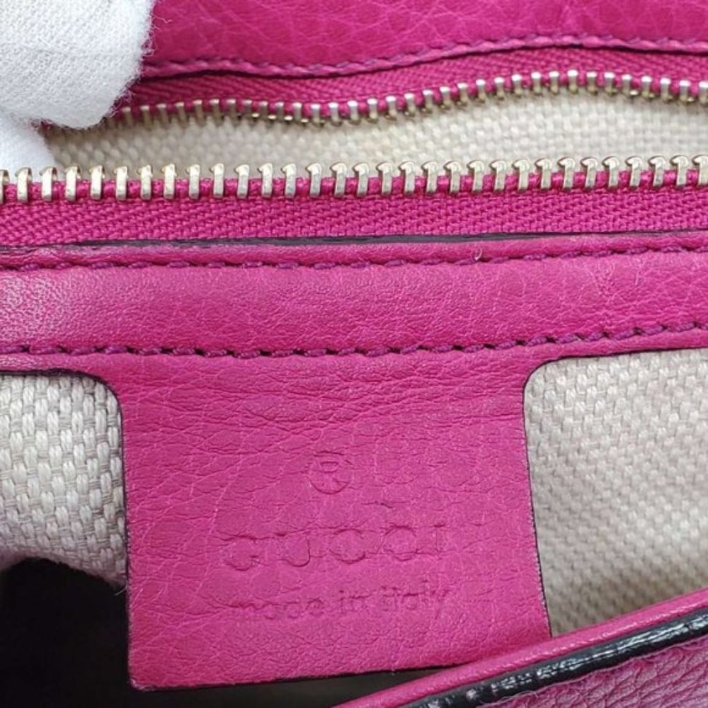 Auth Gucci Soho on Chain Crossbody Bag - Picture 10 of 12
